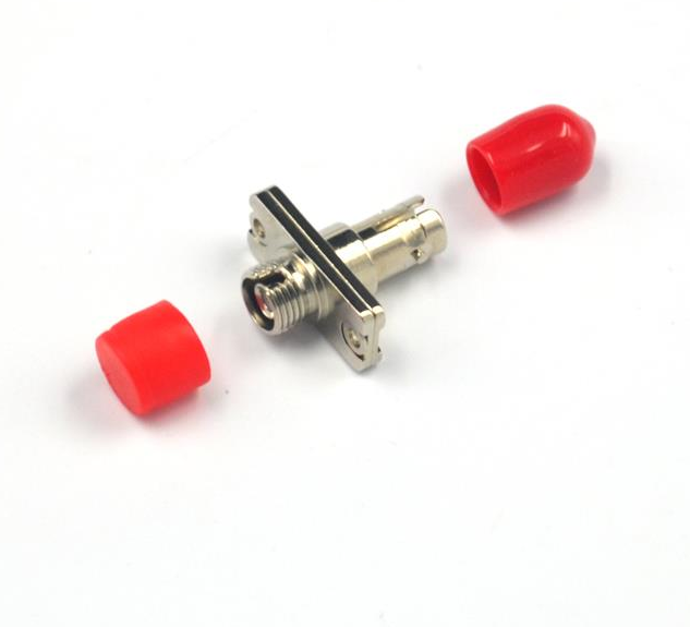 FC/UPC-ST/UPC Female To Female Hybrid Metal Fiber Optic Adapter