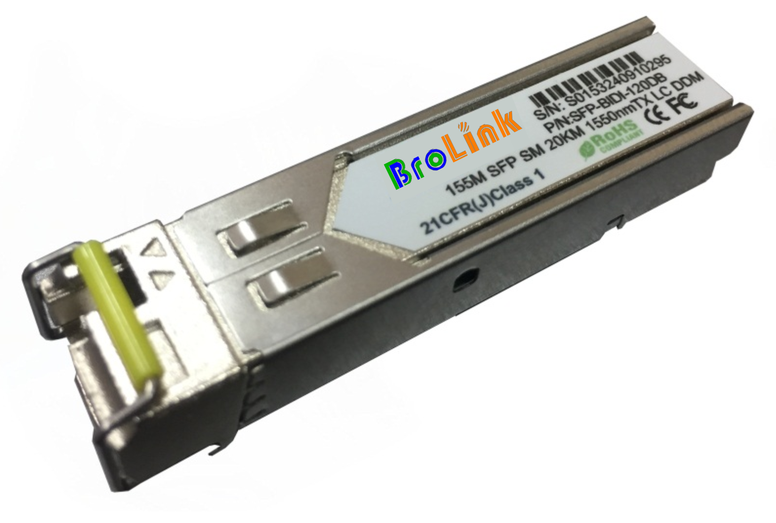 SFP BI-DI 155MbpS TRANSCEIVER