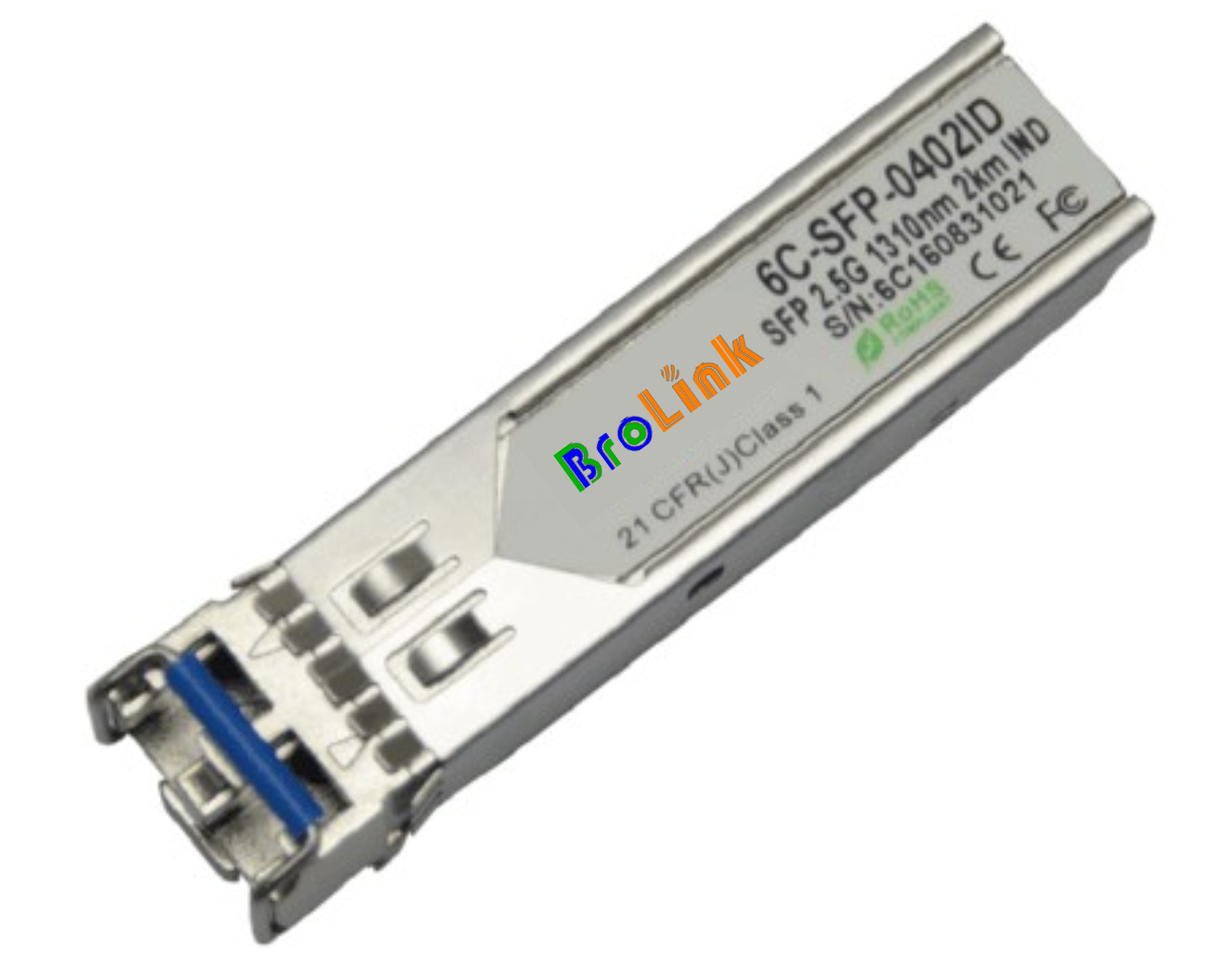 2.5Gbps SFP Optical Transceiver, 2km Reach
