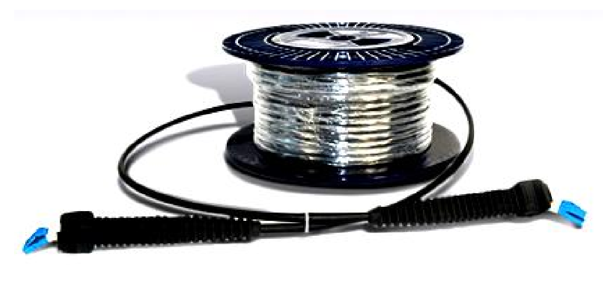 NSN boot dulex LC Fiber Optic Jumper - 1